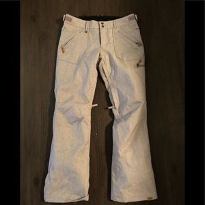 Roxy grey snow pants
